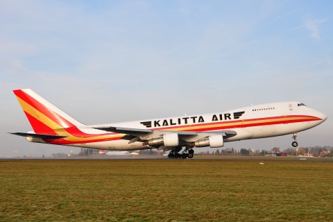 N701CK - 747-259B - Kalitta Air - LGG - 20-01-2010