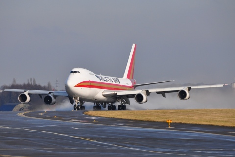 N701CK - 747-259B - Kalitta Air - LGG - 20-01-2010c
