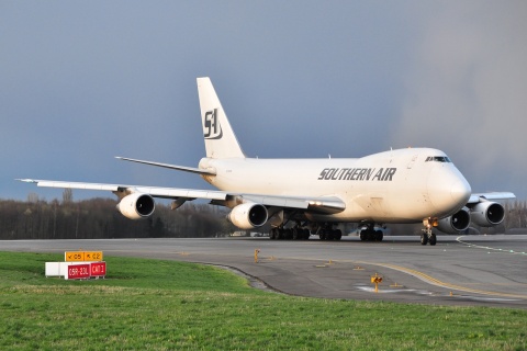 N753SA - 747-228F - Southern Air - LGG - 31-05-2010