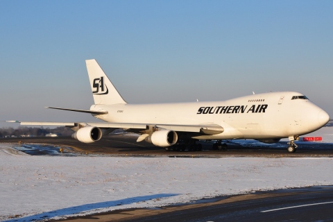N758SA - 747-281F - Southern Air - LGG - 16-02-2010b
