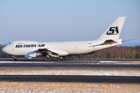 N758SA - 747-281F - Southern Air - LUX - 07-03-2010