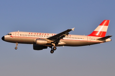 OE-LBP - A320-214 - Austrian Airlines - BRU - 22-04-2010