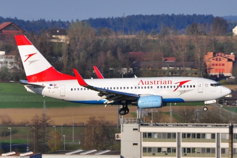 OE-LNO - 737-7Z9(WL) - Austrian Airlines - ZRH - 11-04-2010
