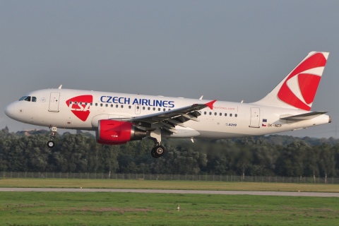 OK-NEP - A319-112 - CSA Czech Airlines - DUS - 11-09-2010