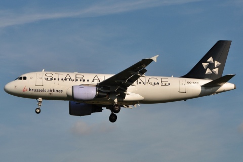 OO-SSC - A319-112 - Brussels Airlines - BRU - 04-09-2010