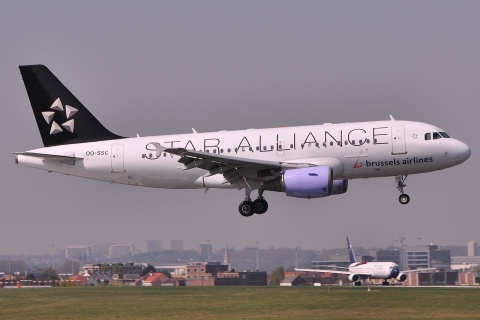 OO-SSC - A319-112 - Brussels Airlines - BRU - 23-04-2010