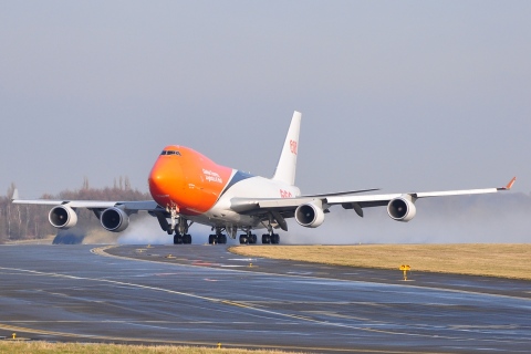 OO-THB - 747-4HAF(ER) - TNT Airways - LGG - 20-01-2010