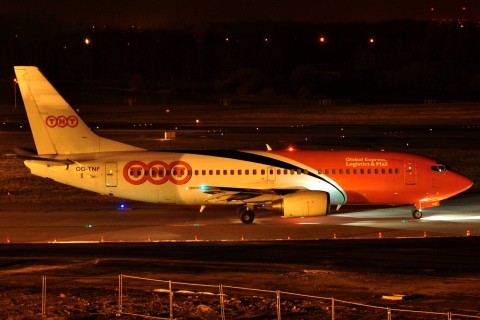 OO-TNF - 737-3Q8 - TNT Airways - LGG - 17-03-2010