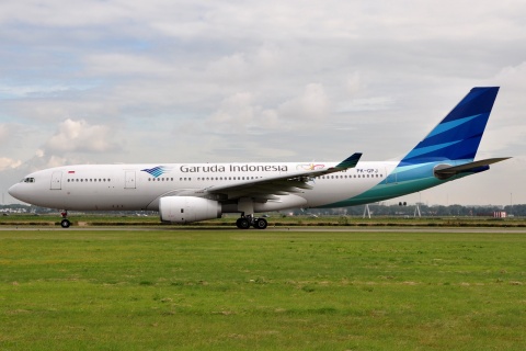 PK-GPJ - A330-243 - Garuda Indonesia - AMS - 03-09-2010