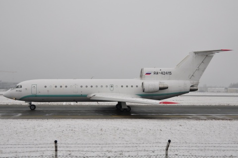 RA-42415 - Yakovlev Yak-42 - S-Air - SZG - 09-01-2010