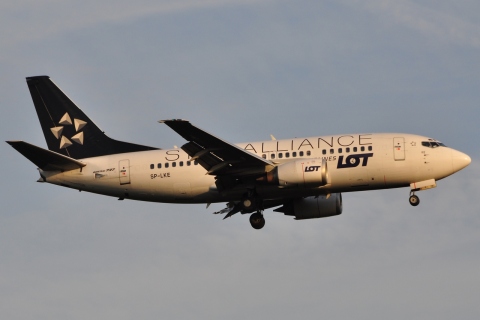 SP-LKE - 737-55D - LOT _ Polish Airlines - FRA - 06-07-2010