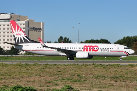 SU-BQA - 737-86N(WL) - AMC Aviation - CDG - 21-08-2010