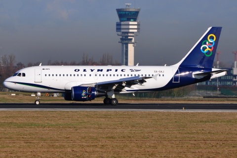 SX-OAJ - A319-112 - Olympic Air - BRU - 02-03-2010