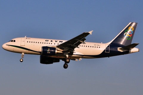 SX-OAJ - A319-112 - Olympic Air - BRU - 22-04-2010