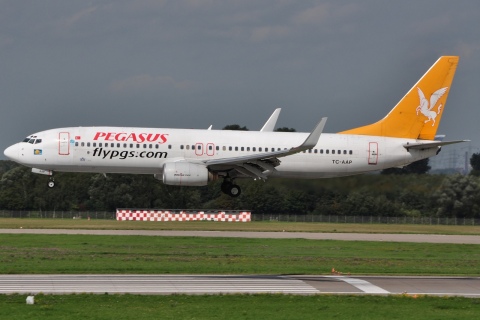 TC-AAP - 737-86N(WL) - Pegasus - DUS - 11-09-2010