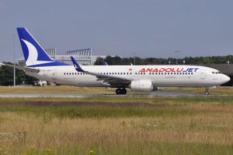 TC-JGF - 737-8F2(WL) - Anadolu Jet - FRA - 07-07-2010