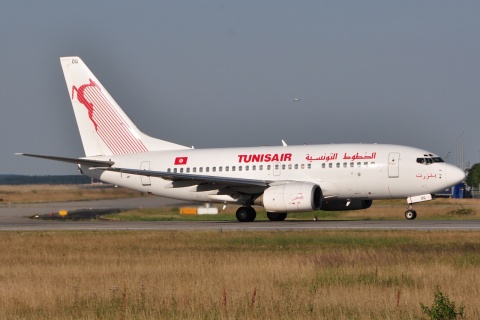 TS-IOQ - 737-6H3 - Tunisair - FRA - 07-07-2010