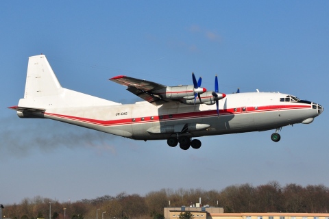 UR-CAG - Antonov An-12-BK - Meridian (Ukraine) - LUX - 07-03-2010b
