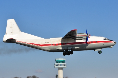 UR-CAG - Antonov An-12-BK - Meridian (Ukraine) - LUX - 07-03-2010c