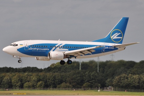 UR-DND - 737-5L9(WL) - Dniproavia - DUS - 11-09-2010