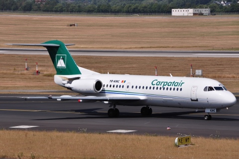 YR-KMC - Fokker 70 - Carpatair - DUS - 10-07-2010