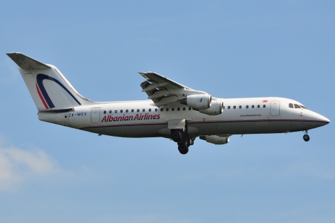 ZA-MEV - BAe 146-300 - Albanian Airlines - FRA - 06-09-2010