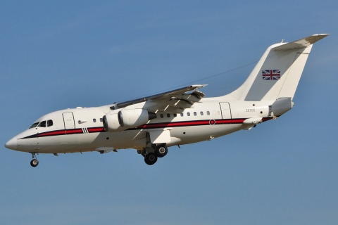 ZE700 - BAe 146-100 - Royal Air Force - BRU - 22-04-2010