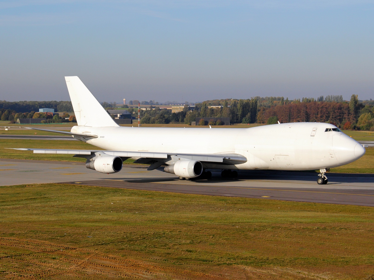 4X-ICO - 747-230F - Cargo Airlines - LGG - 23-10-2011