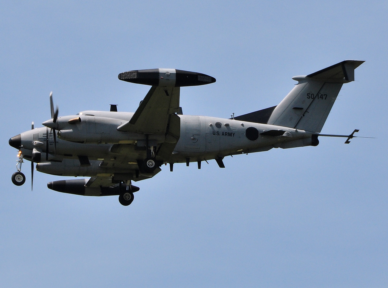 85-0147 - Beech RC-12K Huron - US Army - RMS - 27-06-2011