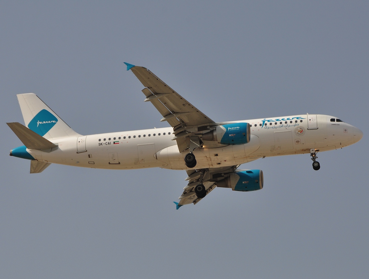 9K-CAI - A320-214 - Jazeera Airways - DXB - 03-04-2011