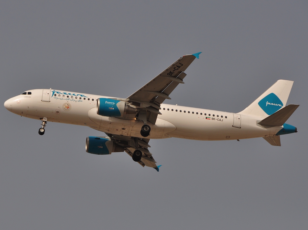 9K-CAJ - A320-214 - Jazeera Airways - DXB - 03-04-2011