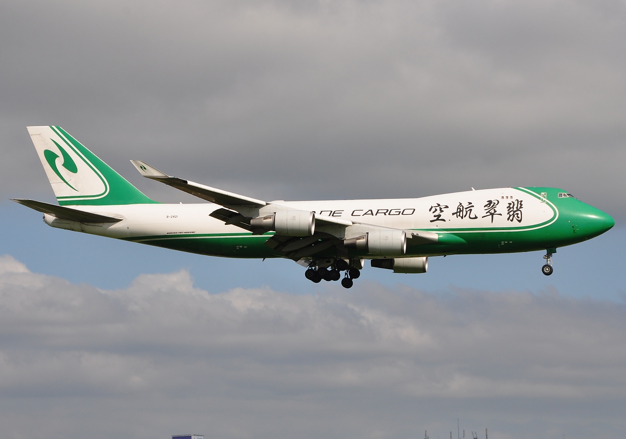 B-2421 - 747-4EVF(ER) - Jade Cargo International - AMS - 04-07-2011