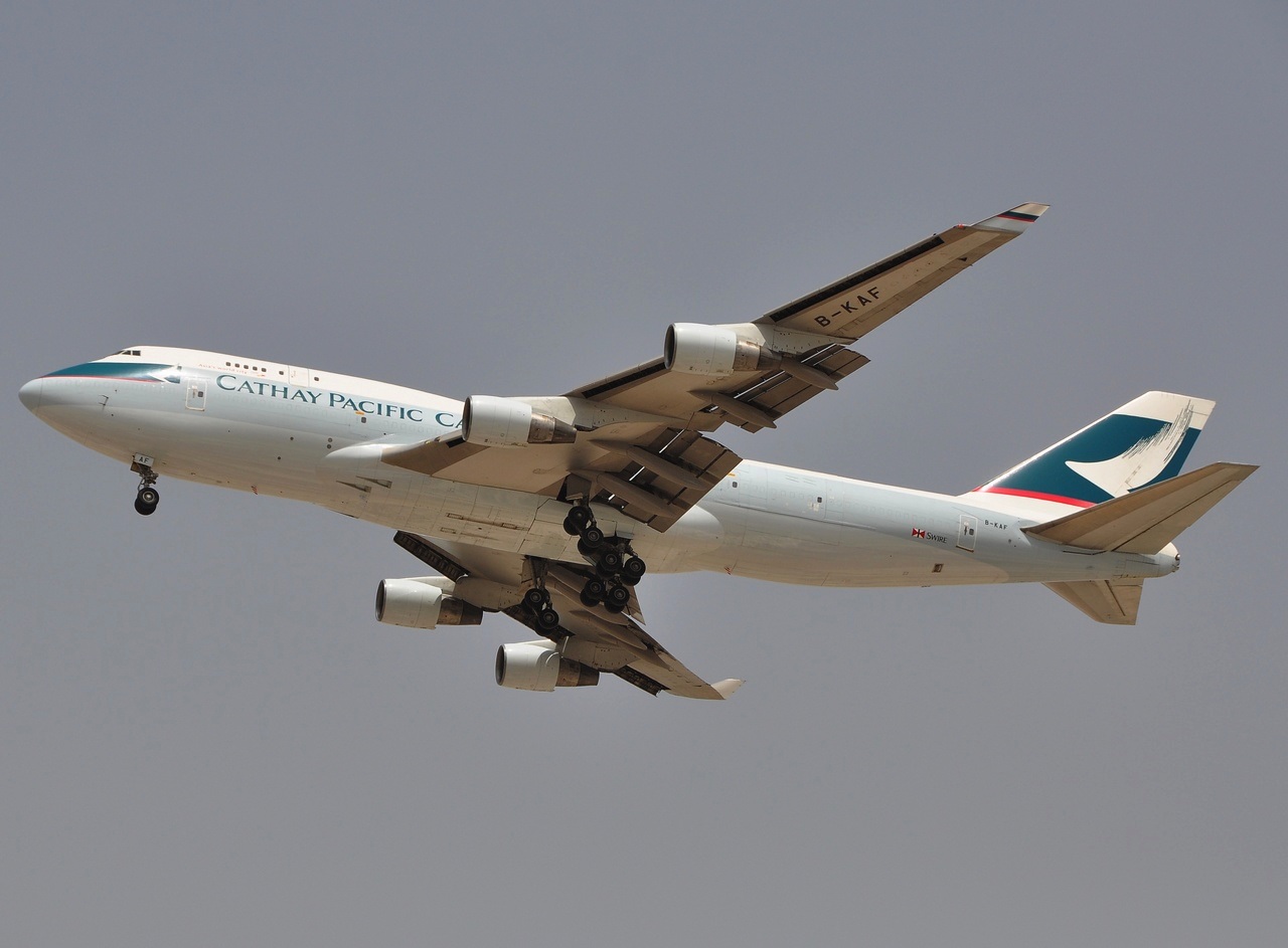 B-KAF - 747-412 - Cathay Pacific Airways - DXB - 03-04-2011