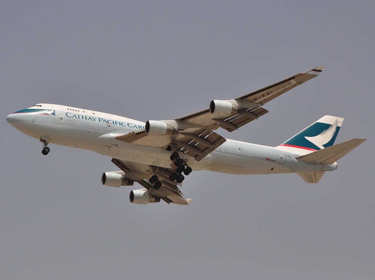 B-KAI - 747-412 - Cathay Pacific Airways - DXB - 03-04-2011