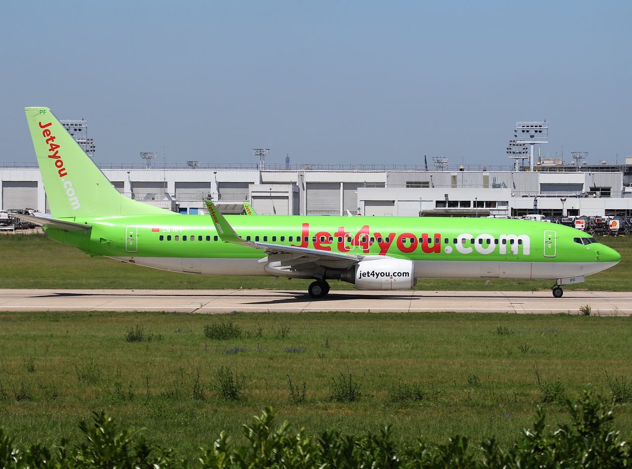 CN-RPF - 737-8K5(WL) - Jet4You - ORY - 26-06-2011