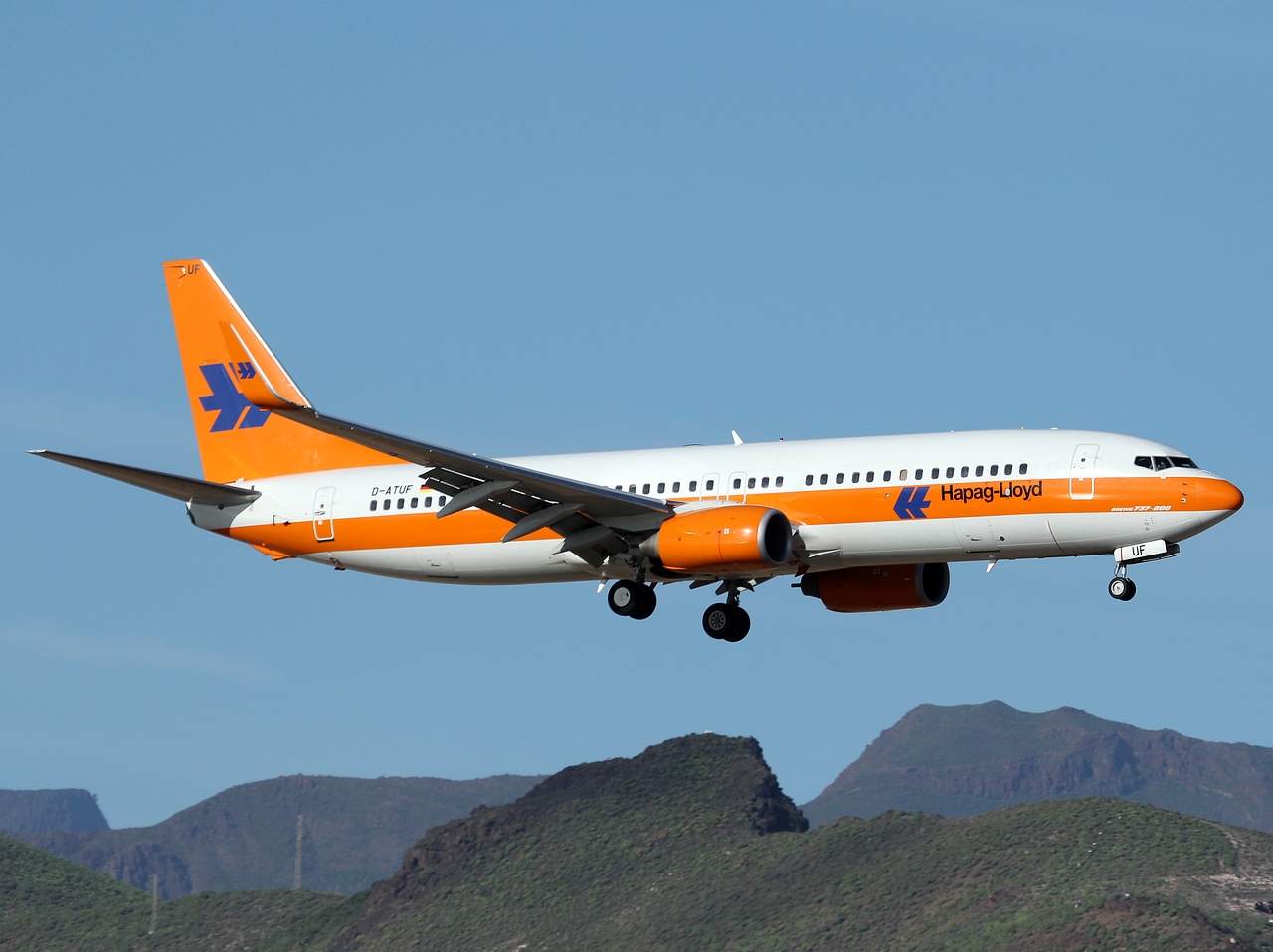 D-ATUF - 737-8K5(WL) - TUIfly - LPA - 18-02-2011