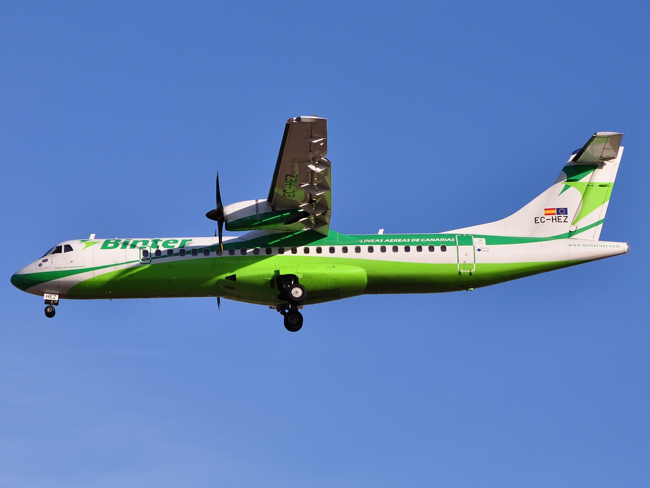 EC-HEZ - ATR 72-500 (72-212A) - Binter Canarias - LPA - 19-02-2011