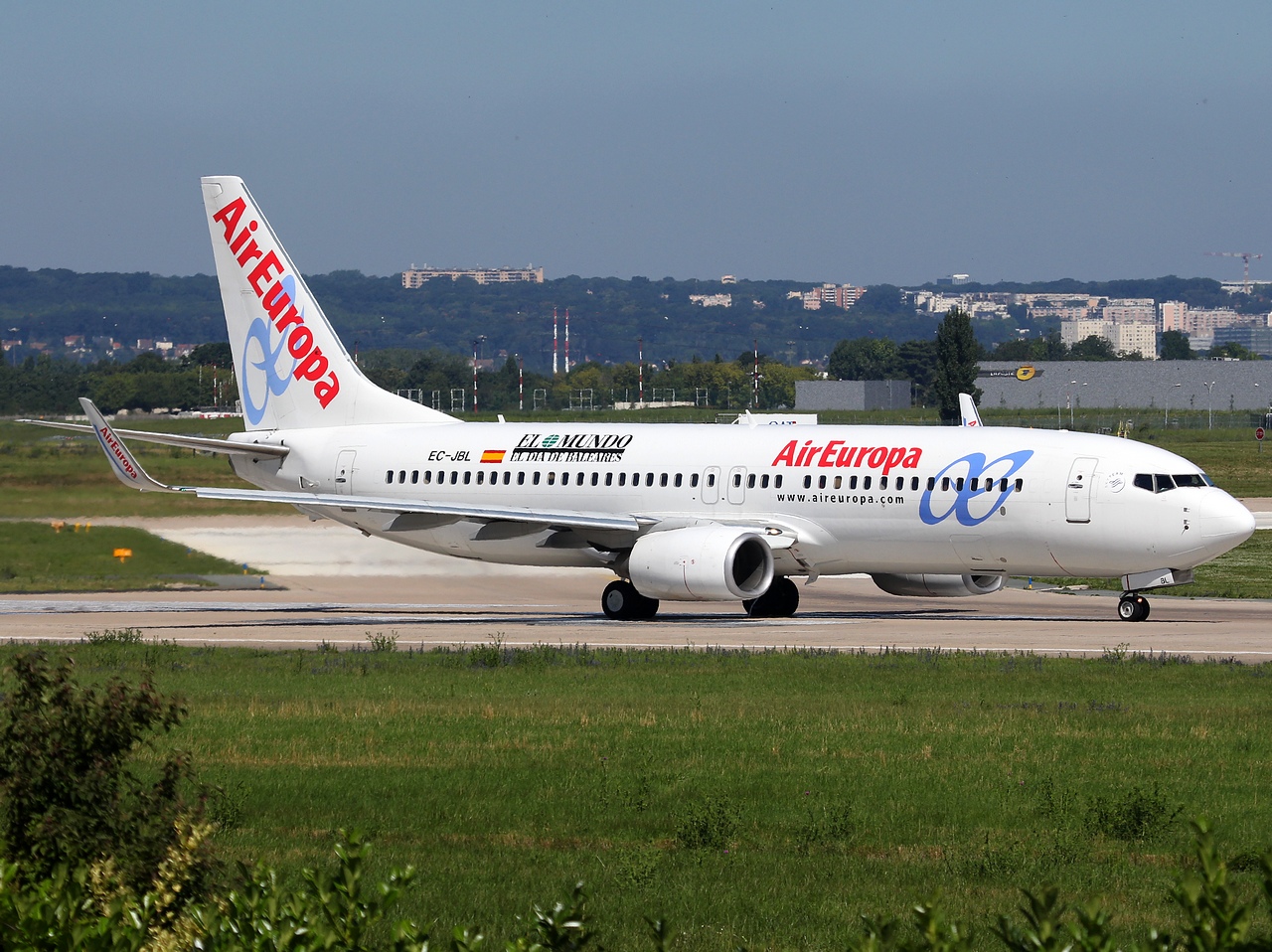 EC-JBL - 737-85P(WL) - Air Europa - ORY - 26-06-2011