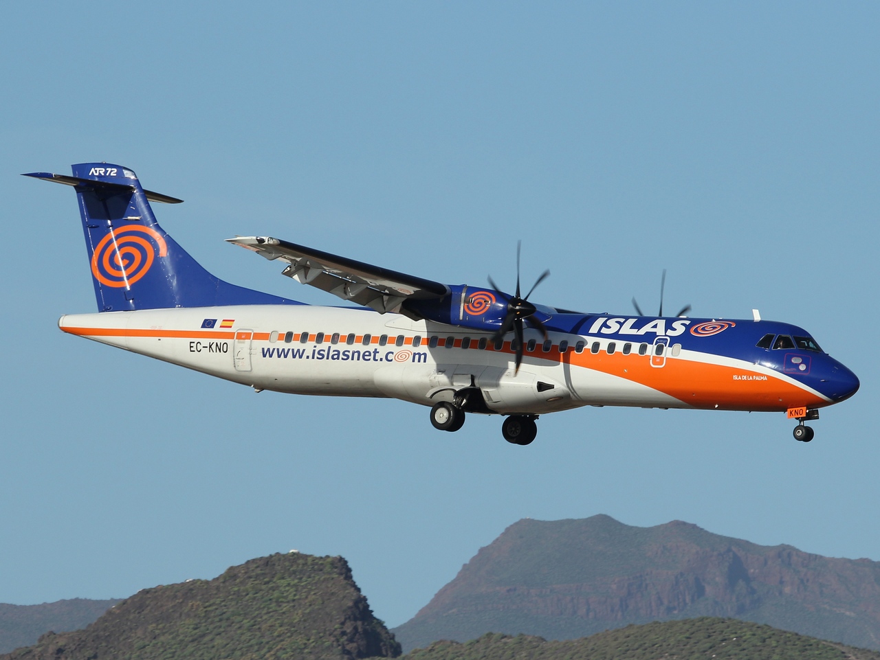 EC-KNO - ATR 72-500 (72-212A) - Islas Airways - LPA - 18-02-2011