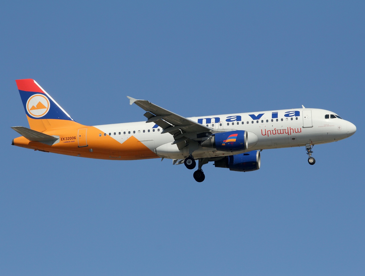 EK32006 - A320-214 - Armavia - AYT - 26-08-2011