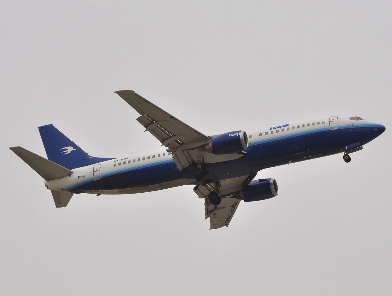EY-538 - 737-4Y0 - Iraqi Airways - DXB - 05-04-2011