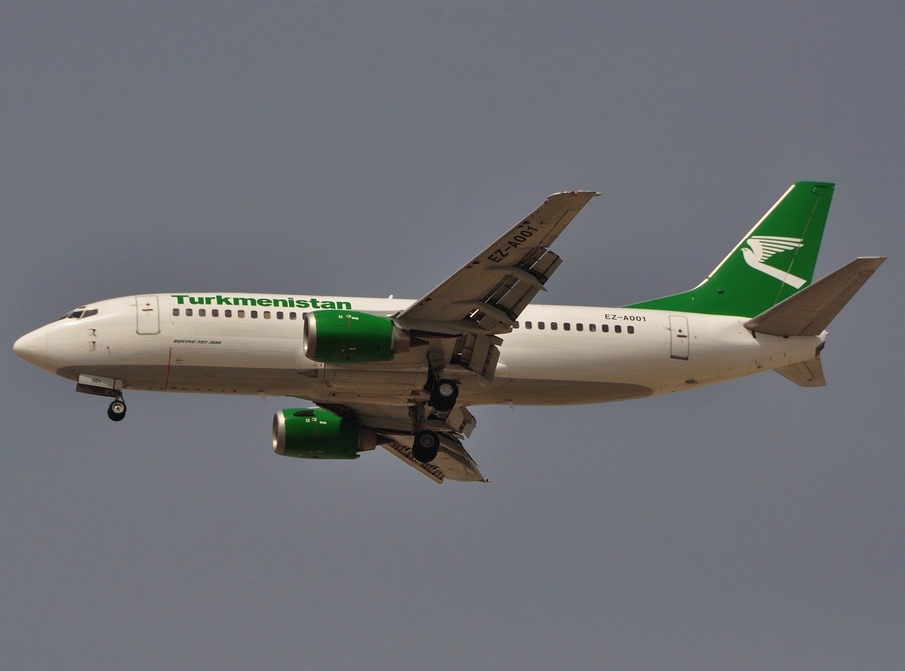 EZ-A001 - 737-341 - Turkmenistan Airlines - DXB - 03-04-2011