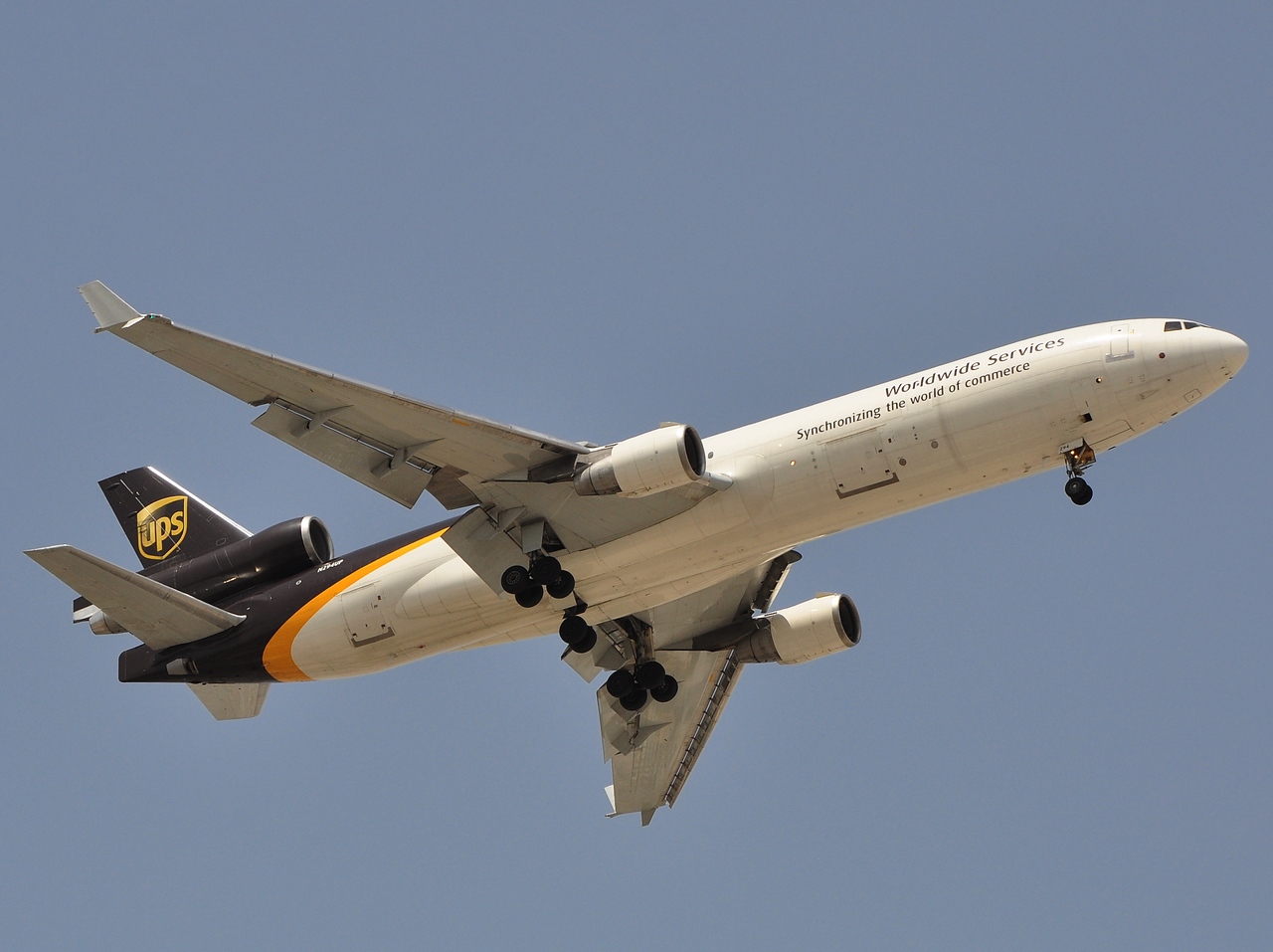 N294UP - MD-11F - United Parcel Service (UPS) - DXB - 08-04-2011
