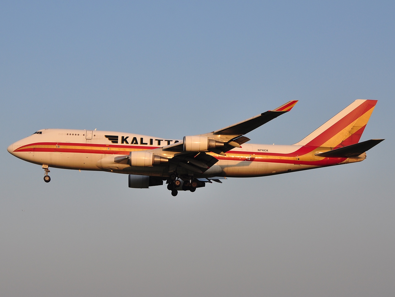 N741CK - 747-4H6 - Kalitta Air - BRU - 20-04-2011