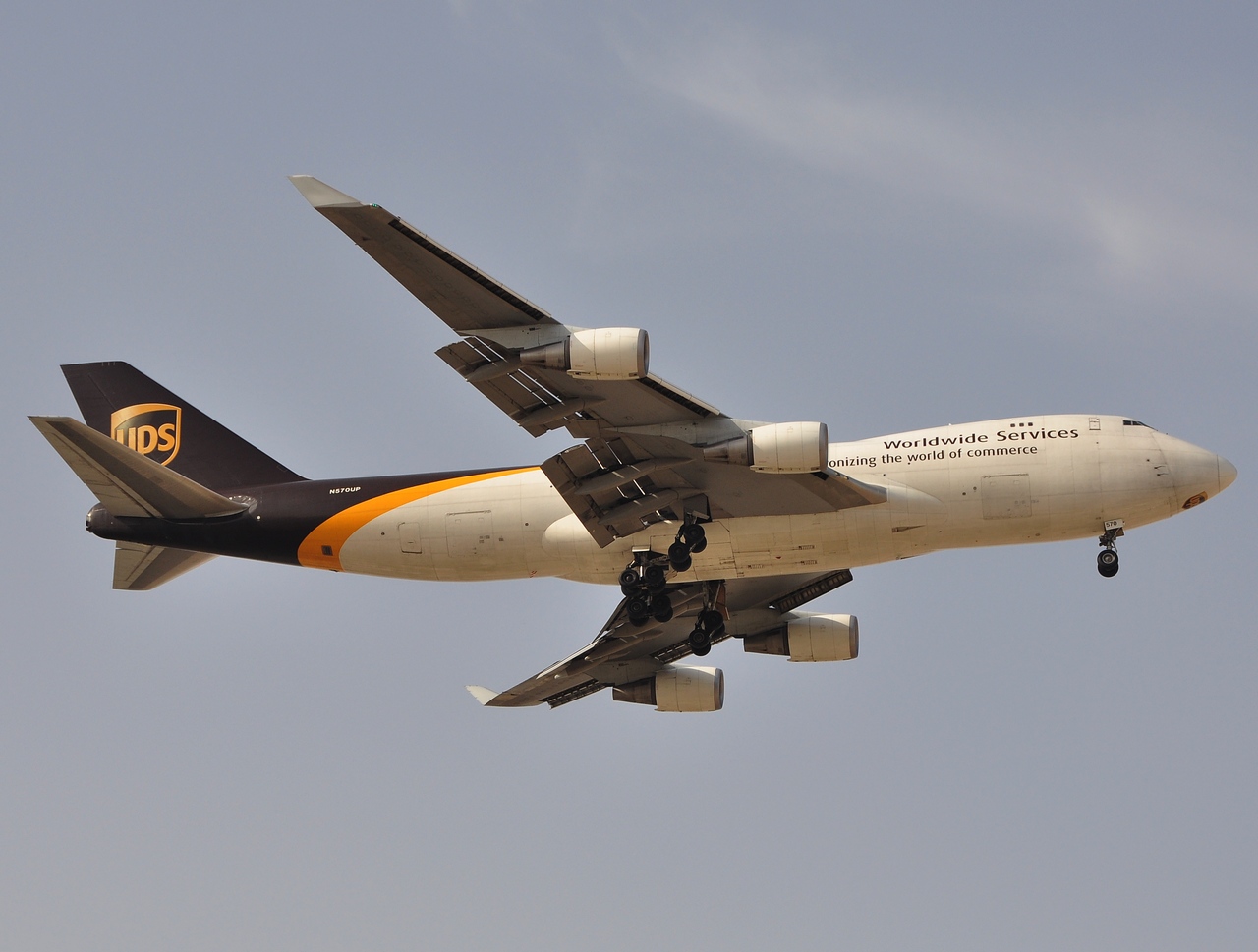 N750UP - 747-44AF - UPS - DXB - 03-04-2011