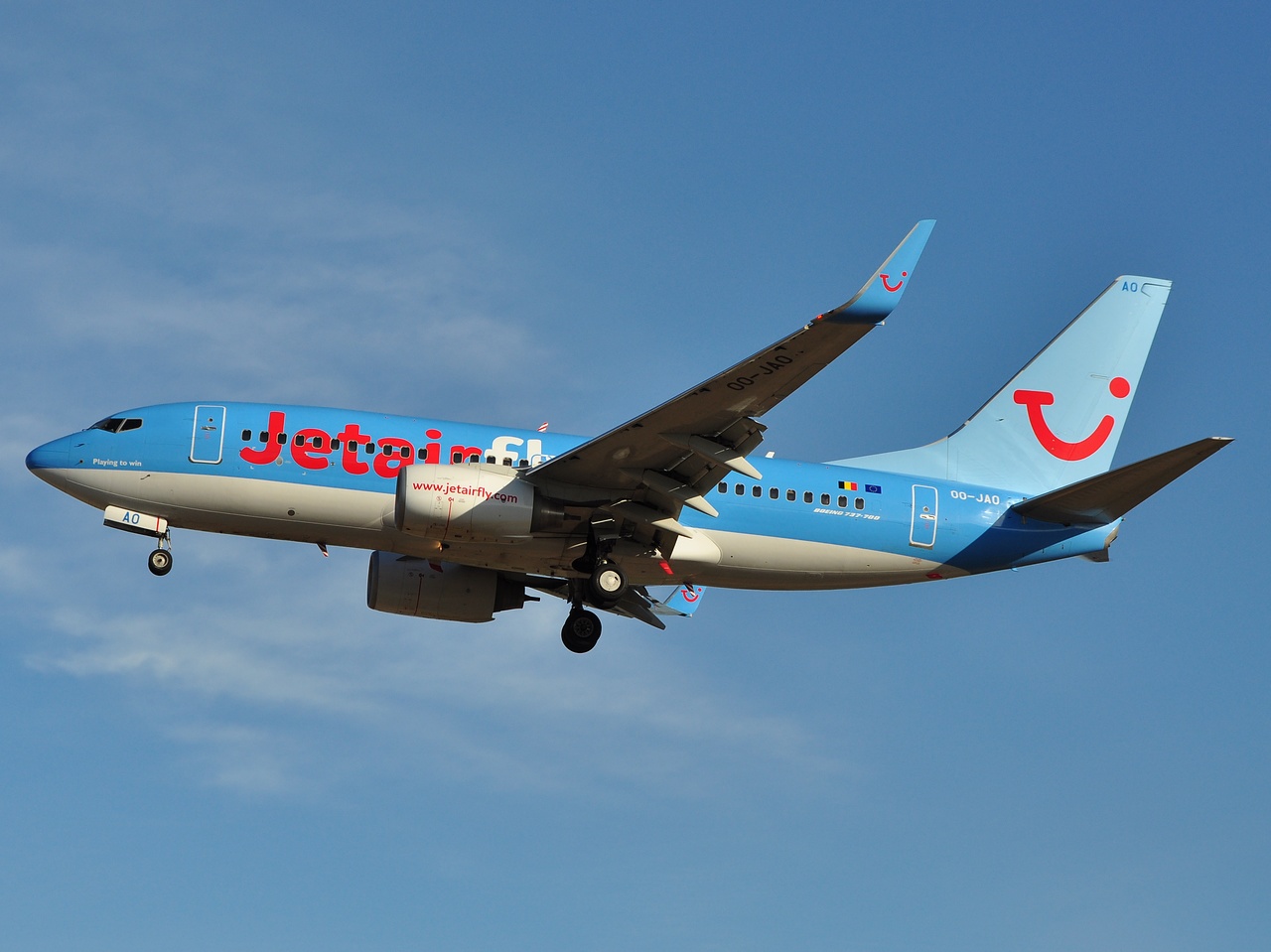 OO-JAO - 737-7K5(WL) - JetairFly - LPA - 19-02-2011