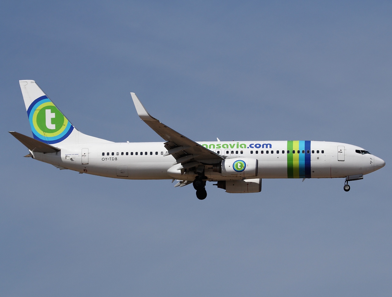 OY-TDB - 737-8K2(WL) - Transavia Denmark - LPA - 19-02-2011