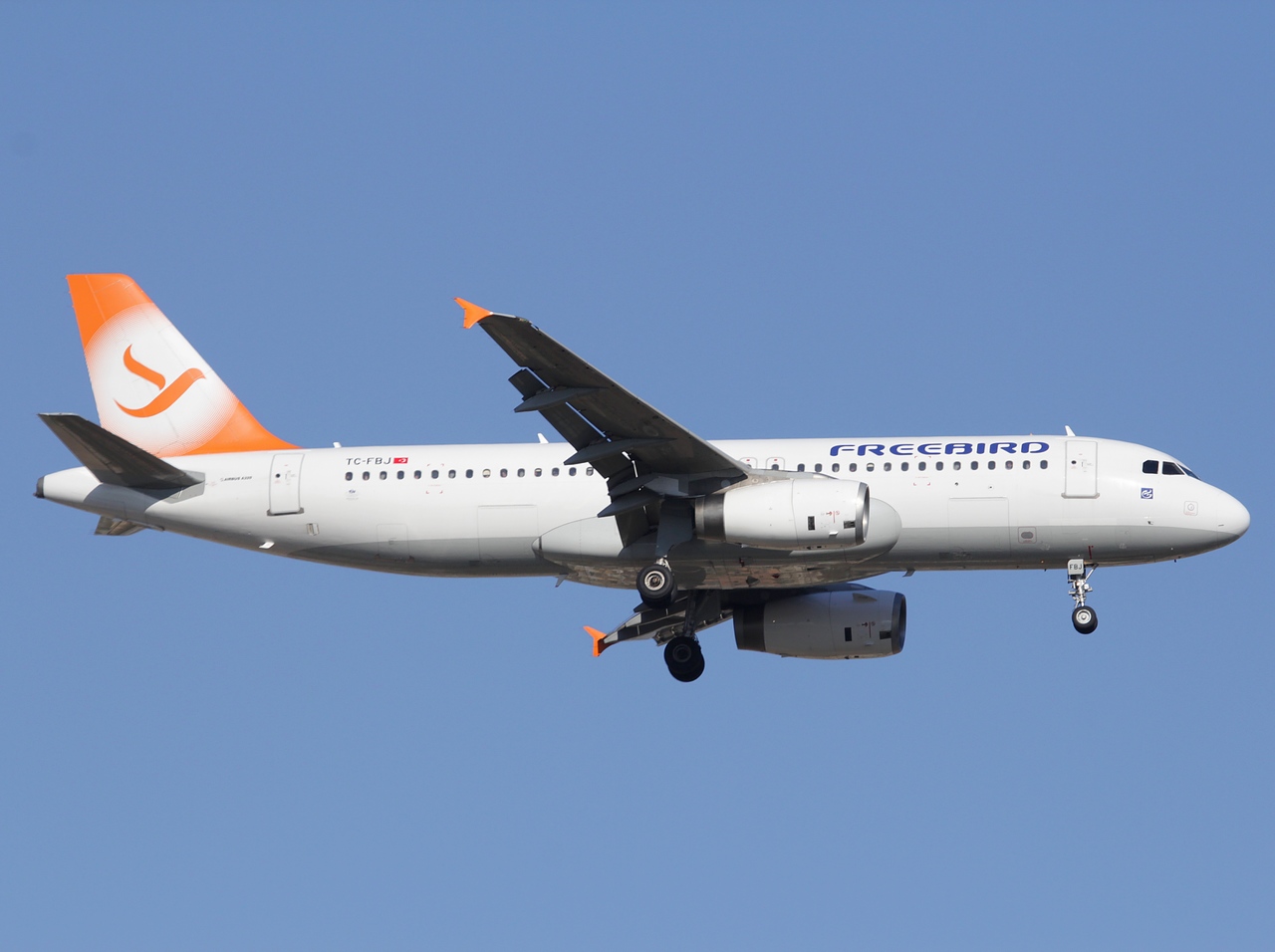 TC-FBJ - A320-232 - Freebird Airlines - AYT - 25-08-2011