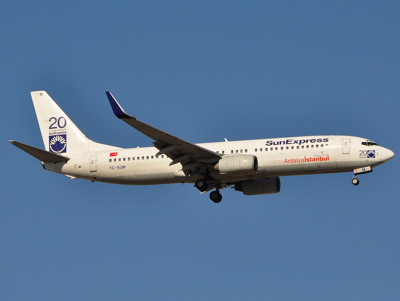 TC-SUM - 737-85F(WL) - SunExpress - AYT - 26-08-2011