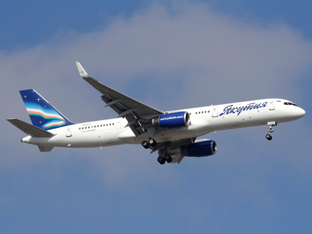 VQ-BCF - 757-23N(WL) - Yakutia Air - AYT - 29-08-2011